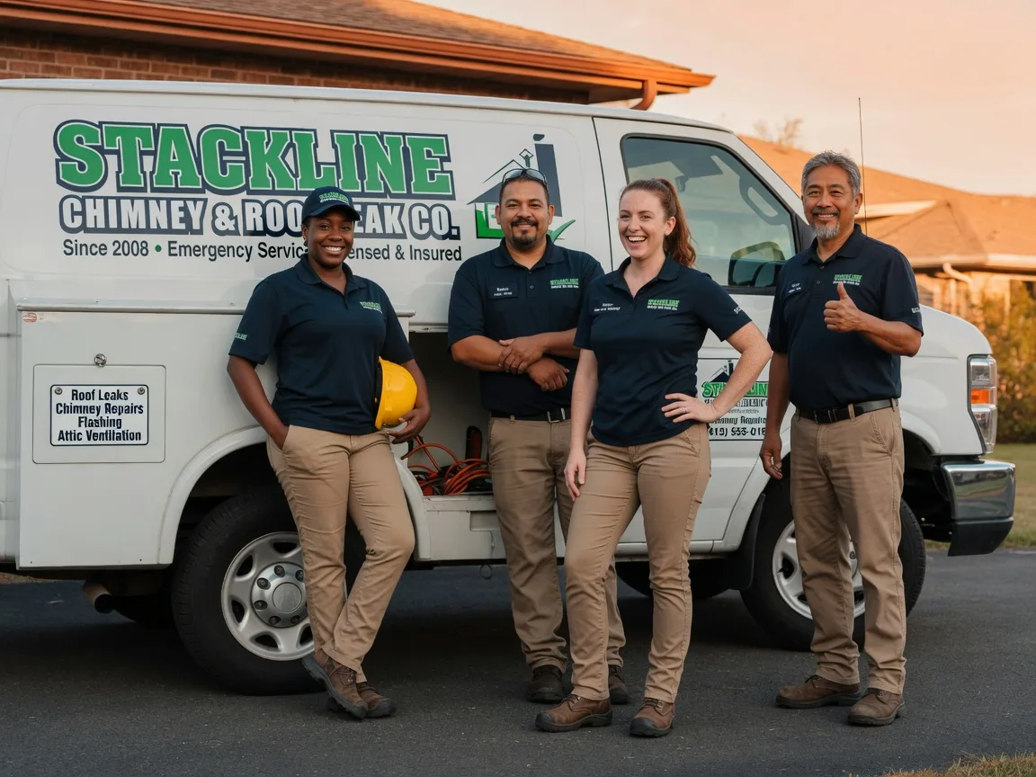 Chimney flashing repair company in Hoffman, MN